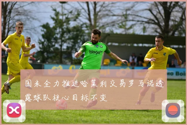 国米全力推进哈莱利交易罗马诺透露球队核心目标不变